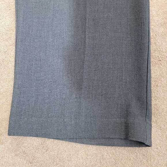 Pure Jill by J. Jill Wide Leg Crepe Pants Trousers Gray Sz XL Women's Relaxed - Picture 3 of 12